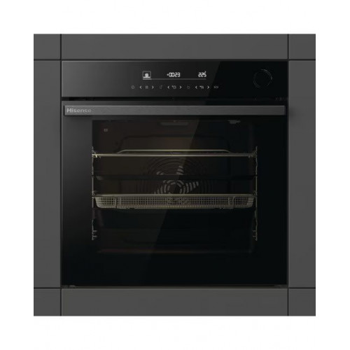 Horno multifunción Hisense Pirolítico - BSA66346PBGWIFI Negro