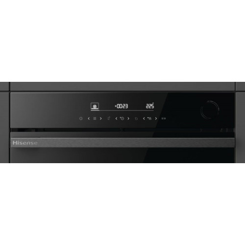 Horno multifunción Hisense Pirolítico - BSA66346PBGWIFI Negro