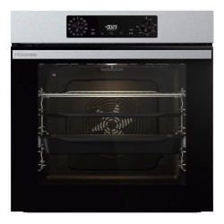 Horno multifunción Hisense pirolítico con función Air Fry - BI64226EPX Inox