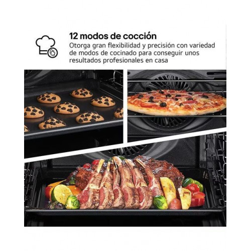 Horno multifunción LG Serie 500, pirolítico - WS5D7230S Inox