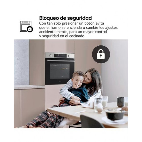 Horno multifunción LG Serie 500, pirolítico - WS5D7230S Inox