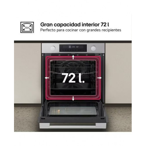 Horno multifunción LG Serie 500, pirolítico - WS5D7230S Inox