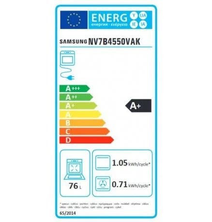 Horno multifunción Samsung NV7B4550VAK Integrable