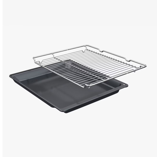 Horno multifunción Siemens iQ300, pirolítico - HB574AER4 Acero Inox