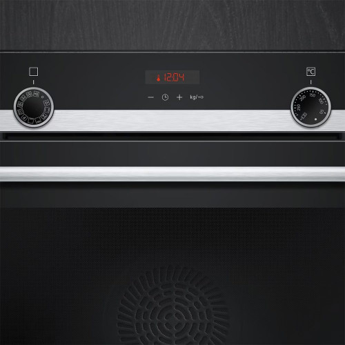 Horno multifunción Siemens iQ300, pirolítico - HB574AER4 Acero Inox