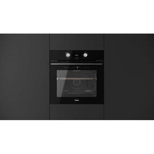 Horno multifunción Teka pirolítico - HLB 8510 P BK Cristal negro