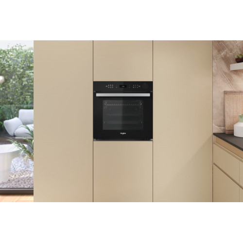 Horno multifunción Whirlpool Limpieza Pirolítica + Hidrolítica - AKZ9S 8270 NB Negro
