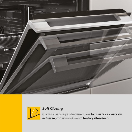 Horno multifunción Whirlpool pirolítico - AKZ9S 8220 NB Negro