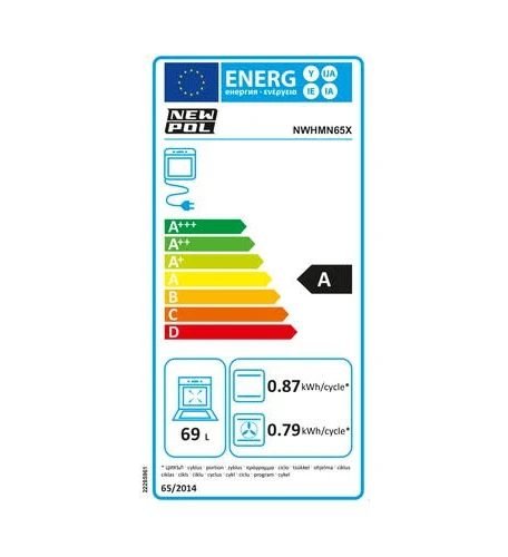Horno New Pol nwhmn65x