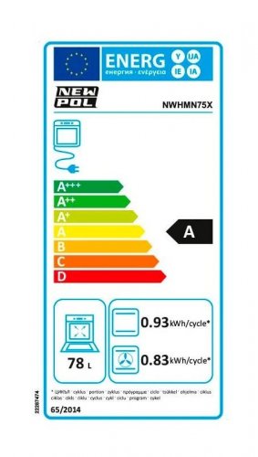Horno New Pol NWHMN75X