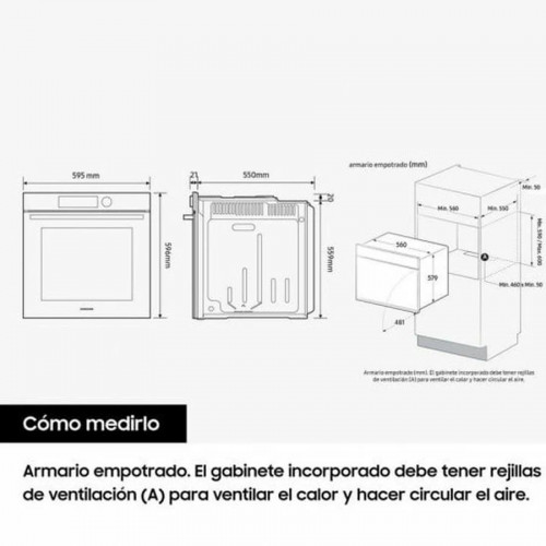 Horno NV7B4455UAS/U3 Samsung