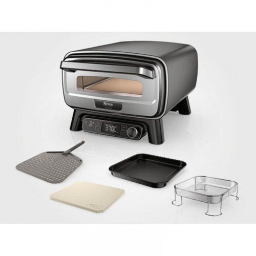 Horno para pizza Ninja MO201EU piedra 30 cm acero inoxidable freidora aire exterior