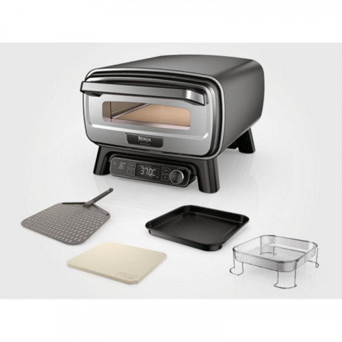 Horno para pizza Ninja MO201EU piedra 30 cm acero inoxidable freidora aire exterior