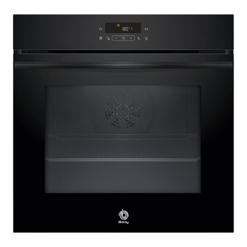 Horno pirolítico, Balay, autochef, cristal negro - 3HB5821N3 Negro
