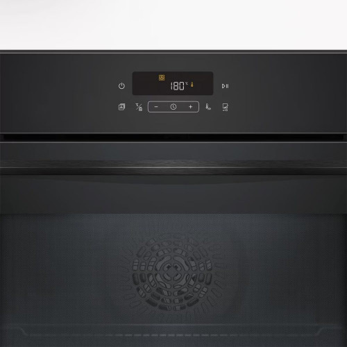 Horno pirolítico, Balay, autochef, cristal negro - 3HB5821N3 Negro