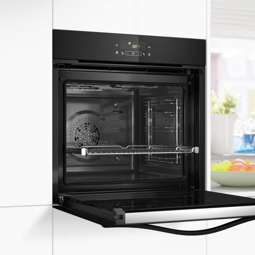 Horno pirolítico, Balay, autochef, cristal negro - 3HB5821N3 Negro