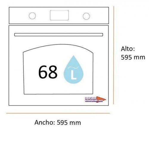 Horno Samsung NV68A1170BS