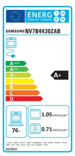 Horno Samsung NV7B4430ZAS/U1