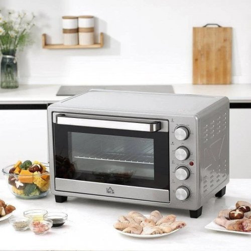 Horno Sobremesa Welltin 800-087SR 32l 52cm 1600w Plata