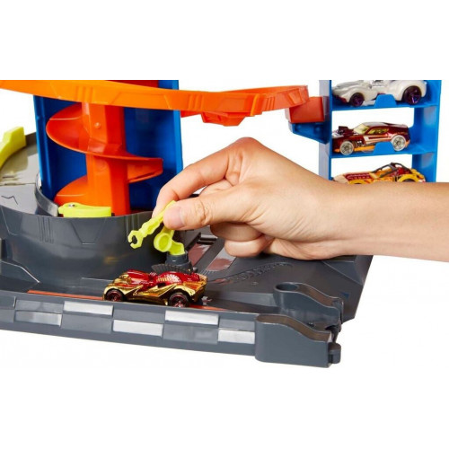 Hot Wheels City Power Aparcamiento