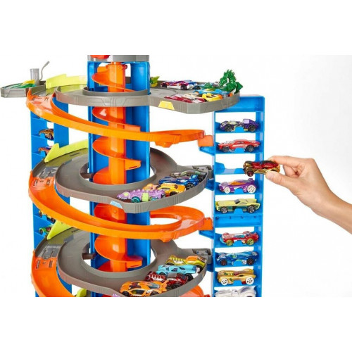 Hot Wheels City Power Aparcamiento
