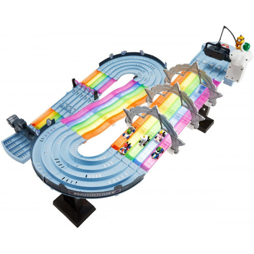 Hot Wheels Mario Kart Rainbow Road Track Set