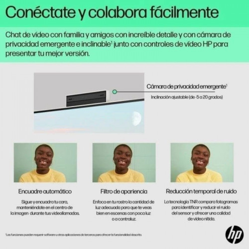 HP All-in-One 24-cr0014ns Intel Celeron N100 8GB 512GB SSD Gráficos Intel 23.8