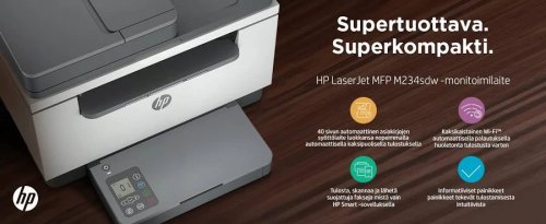 HP Impresora LaserJet MFP M234sdw