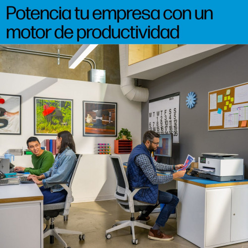 HP OfficeJet Pro OfficeJet Pro 9130b Inalámbrico All-in-One Color Impresora, Impresión a doble cara; Copiadora y escáner Thermal Inkjet Wifi Dúplex