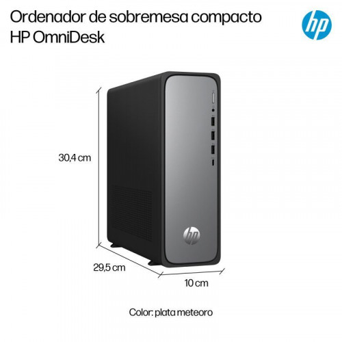 HP OmniDesk Slim Desktop S03-0023ns Intel Core i3-14100 8GB 512GB SSD UHD Graphics FreeDOS WiFi6