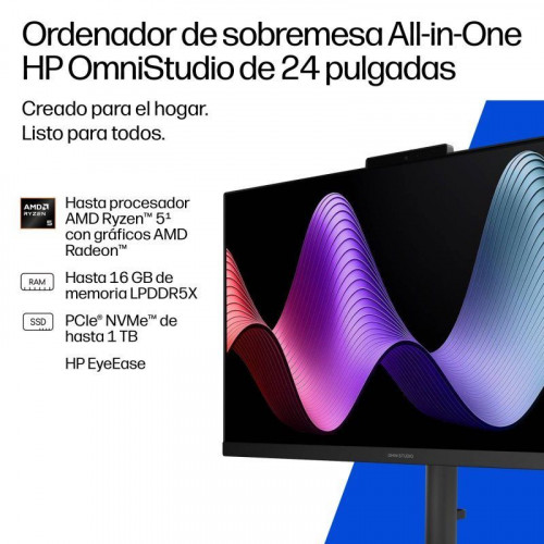 HP OmniStudio 24-cv0005ns AMD Ryzen 3 30 8GB 512GB SSD Radeon 610M 23.8