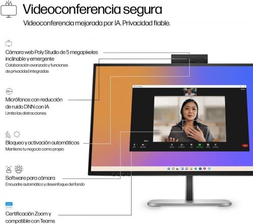 HP Series 5 Pro 527pm Monitor QHD USB-C 27 pulgadas