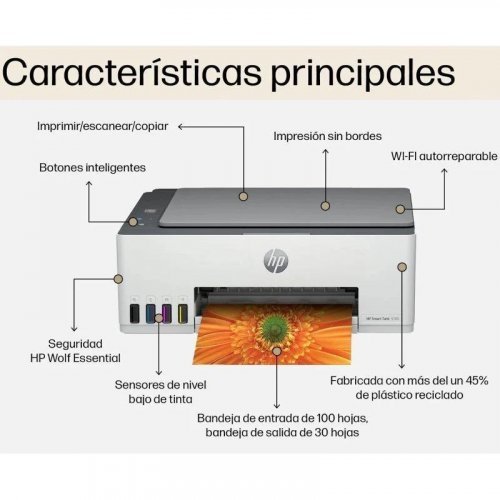 HP Smart Tank 5105 Impresora Multifunción Color WiFi