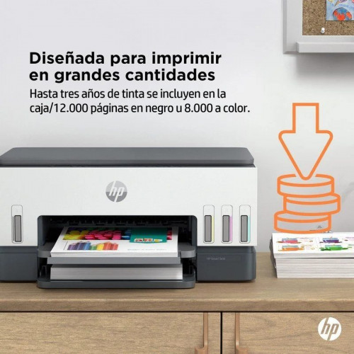 HP Smart Tank 6005 Impresora Multifunción Color WiFi Dúplex Automático Escáner+3 Años Tinta Incluida
