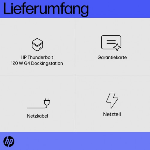 HP Thunderbolt Dock G4 120W 4J0A2AA