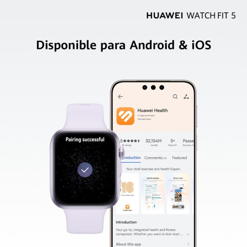 Huawei Watch Fit 5 Blanco Smartwatch Blanco