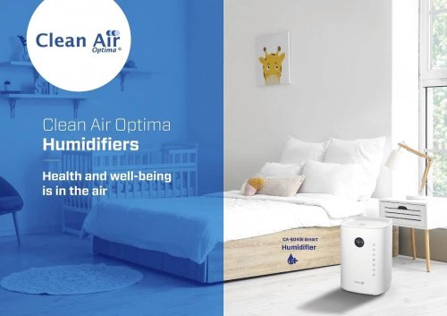 Humidificador de Aire con Ionizador Clean Air Optima CA-604W Smart