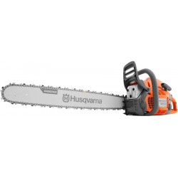 Husqvarna 460 Rancher Gas Powered Chainsaw 60.3-cc 3.6-HP 2-Cycle X-Torq Engine 24 Inch Chainsaw with Automatic Adjustable Oil Pump For Wood Cutting