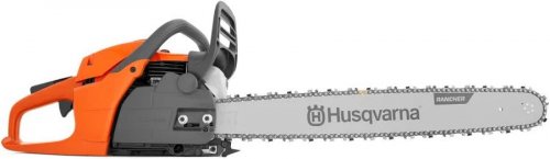 Husqvarna 460 Rancher Gas Powered Chainsaw 60.3-cc 3.6-HP 2-Cycle X-Torq Engine 24 Inch Chainsaw with Automatic Adjustable Oil Pump For Wood Cutting