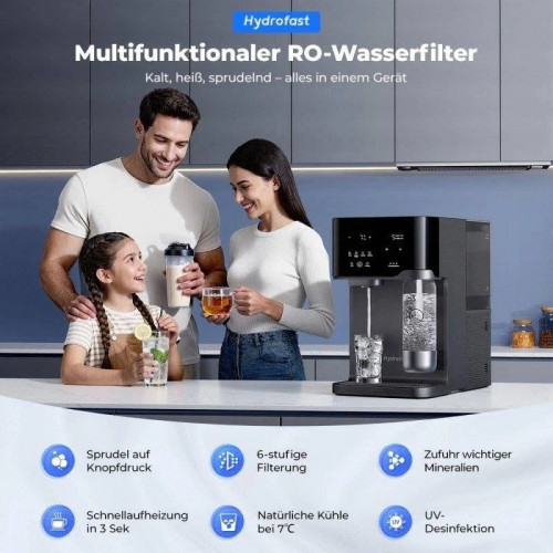 Hydrofast Filtro de agua RO de encimera C300