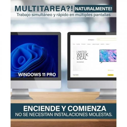 Hyper-Byte PC Sobremesa Hyper Byte Basic Office PC AMD Athlon Pro 300GE
