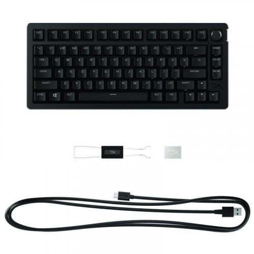 HyperX Alloy Rise 75 Teclado Mecánico Gaming RGB Negro