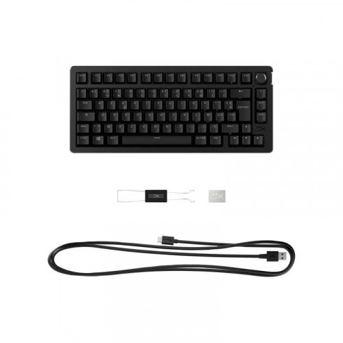 HyperX Alloy Rise 75 Teclado Mecánico Gaming RGB Negro
