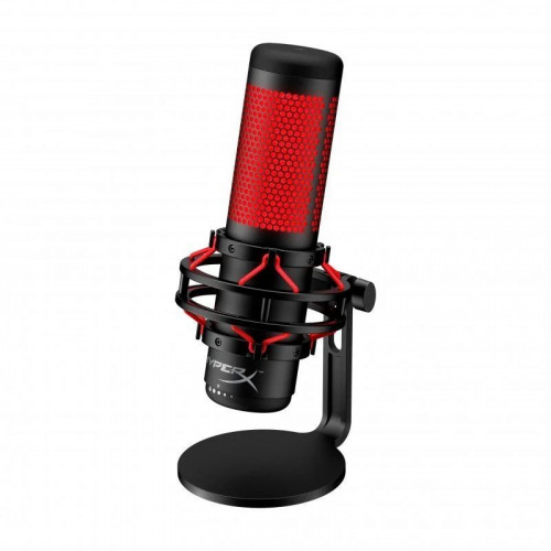 HyperX QuadCast Micrófono Gaming de Condensador Rojo