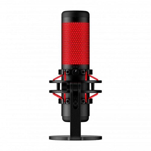 HyperX QuadCast Micrófono Gaming de Condensador Rojo
