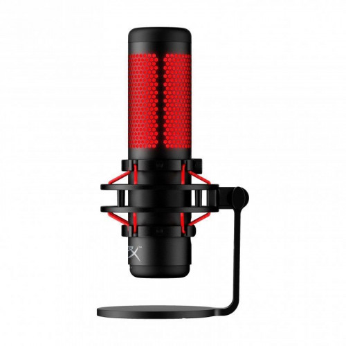 HyperX QuadCast Micrófono Gaming de Condensador Rojo