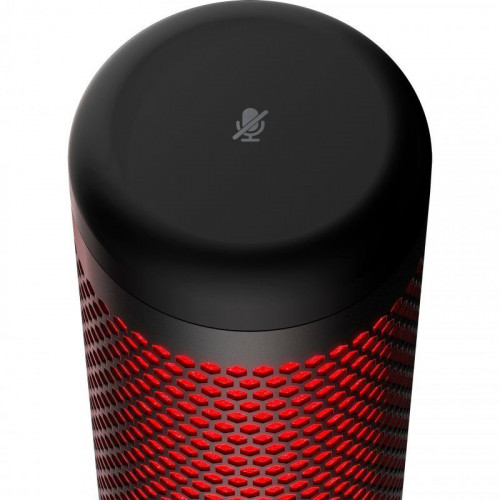 HyperX QuadCast Micrófono Gaming de Condensador Rojo