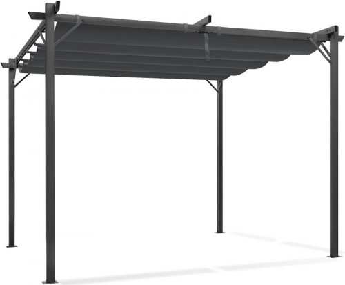 Idmarket Pérgola con techo retráctil