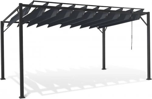 Idmarket Pérgola lamas orientables