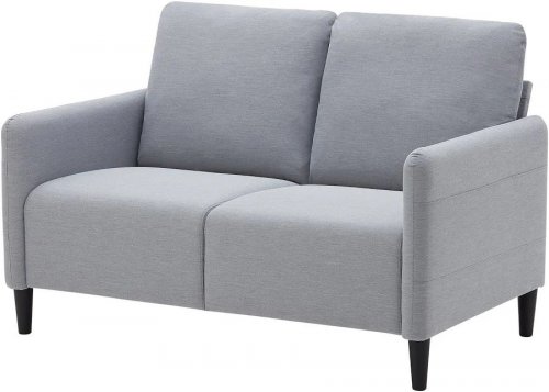 IKEA ANGERSBY sofá de 2 plazas Knisa gris claro 137x84 cm